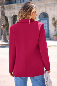 PRETTYGARDEN Women's Spring Fall Business Casual Blazers Long Sleeve Notch Lapel Trendy Work Office Blazer Jackets Outerwear