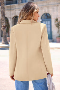 PRETTYGARDEN Women's Spring Fall Business Casual Blazers Long Sleeve Notch Lapel Trendy Work Office Blazer Jackets Outerwear