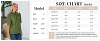 Short Sleeve Eyelet Embroidered Dressy Casual Blouse