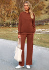 PRETTYGARDEN 2 Piece Sets For Women Fall Sweatsuits Outfits Lounge Matching Hoodie Set Travel Track Suits Winter Clothes