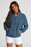 PRETTYGARDEN Women's Spring Fall Fashion Full Zip Up Sweatshirt Long Sleeve Loose Fit Trendy Casual Jacket with Pockets