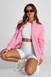 PRETTYGARDEN Women's Spring Fall Fashion Full Zip Up Sweatshirt Long Sleeve Loose Fit Trendy Casual Jacket with Pockets