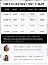 PRETTYGARDEN Sweater Dress for Women Long Puff Sleeve Turtleneck Ribbed Knit Oversized Pullover Winter Short Dress
