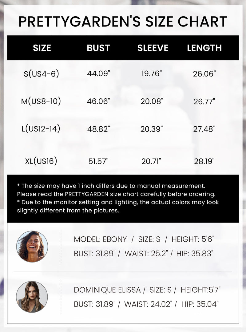 PRETTYGARDEN Women's Spring Fall Fashion Full Zip Up Sweatshirt Long Sleeve Loose Fit Trendy Casual Jacket with Pockets