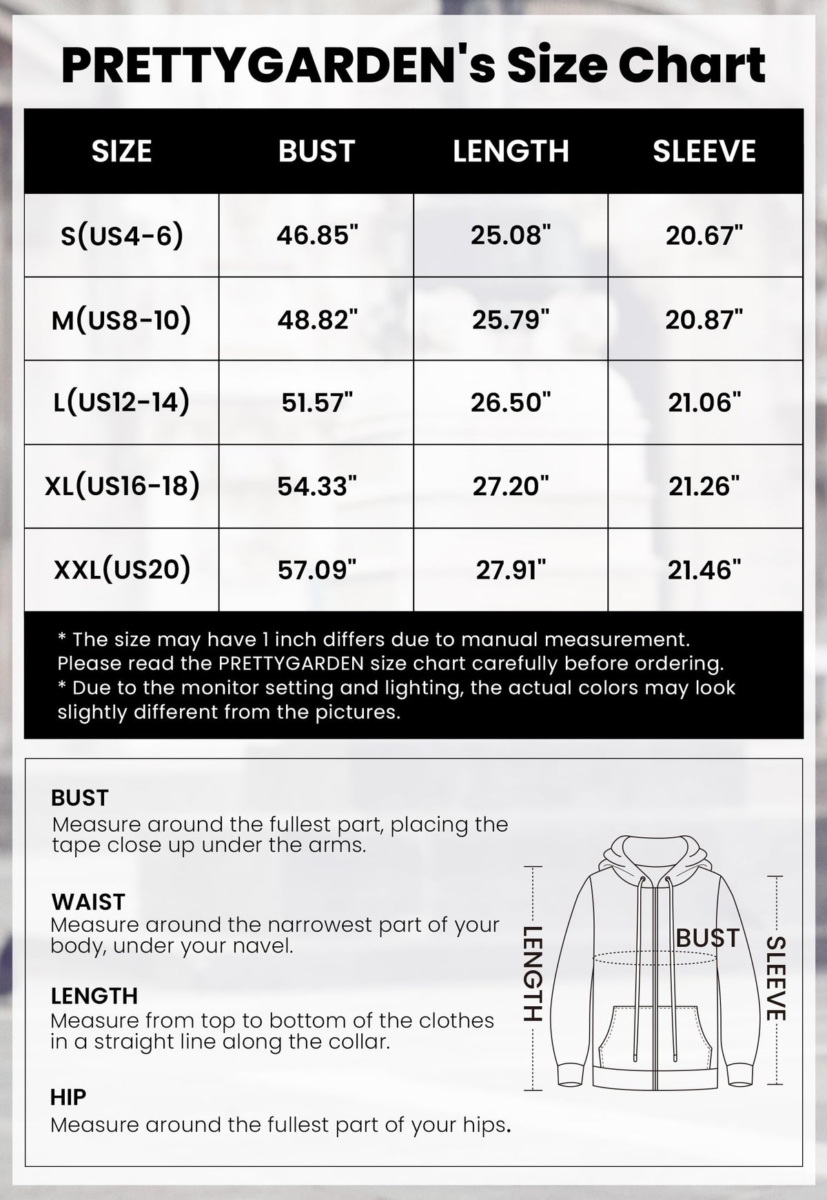Y2K Zip Up Hoodie Long Sleeve Loose Fit Pockets Casual Sweatshirt