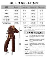 Casual Slit Short Sleeved Top, Loose Wide Leg Pants Two-Piece Set