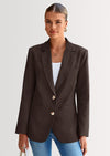 PRETTYGARDEN Blazers for Women Business Casual Long Sleeve Lapel Open Front Suit Jacket Work Blazer with Pockets