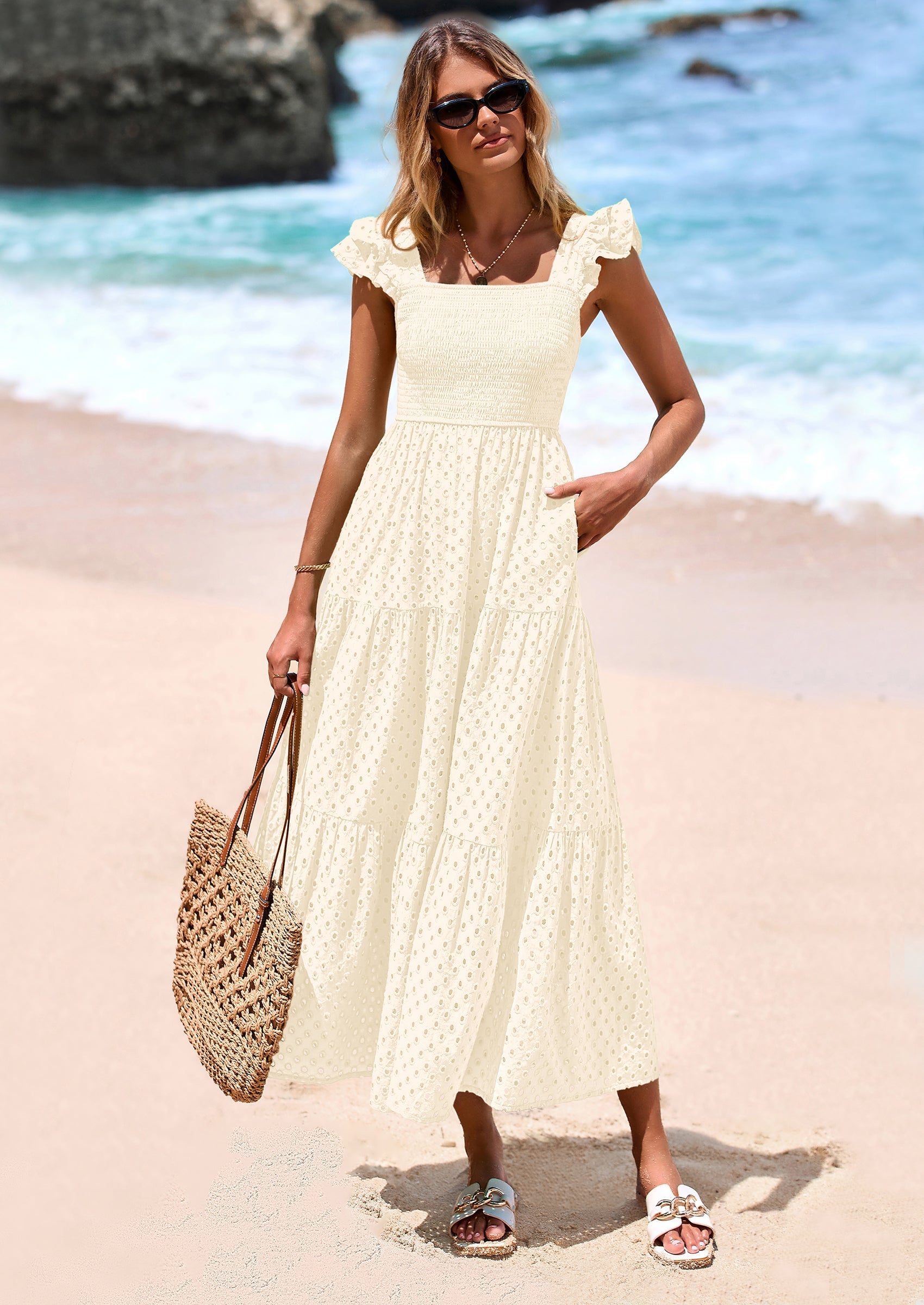 bamboo beach dress Beachy Bohemian Short Sleeve Bamboo Organic Cotton Button Down Dress, Short Hippie Dress, Soft Flowy Beach Cover, Bamboo Outfit