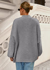 PRETTYGARDEN Women's Fall Oversized Sweaters Chunky Knit Mock Neck Long Sleeve Casual Trendy Pullover Winter Clothes PRETTYGARDEN
