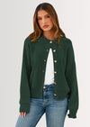 PRETTYGARDEN Cardigan Sweaters for Women Trendy Long Sleeve Open Front Button Down Jacket Fall Clothes Winter Coats