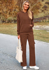 PRETTYGARDEN 2 Piece Sets For Women Fall Sweatsuits Outfits Lounge Matching Hoodie Set Travel Track Suits Winter Clothes