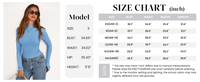 PRETTYGARDEN Women's Turtleneck Long Sleeve Shirts Fall Basic Tees Ribbed Fitted Tops Thermal Layering Knit Top Clothes