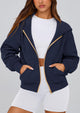 Y2K Zip Up Hoodie Long Sleeve Loose Fit Pockets Casual Sweatshirt