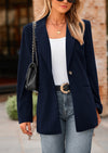PRETTYGARDEN Women's Winter Corduroy Blazers Jackets Dressy Casual Ribbed Long Sleeve Lapel Fashion Work Business Outerwear