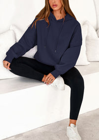 PRETTYGARDEN Womens Oversized Hoodies Sweatshirt Long Sleeve Loose Fit Going Out Tops Trendy Casual Fall Fashion Outfits