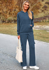 PRETTYGARDEN 2 Piece Sets For Women Fall Sweatsuits Outfits Lounge Matching Hoodie Set Travel Track Suits Winter Clothes
