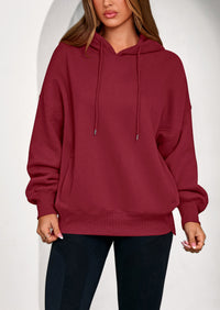 PRETTYGARDEN Womens Oversized Hoodies Sweatshirt Long Sleeve Loose Fit Going Out Tops Trendy Casual Fall Fashion Outfits
