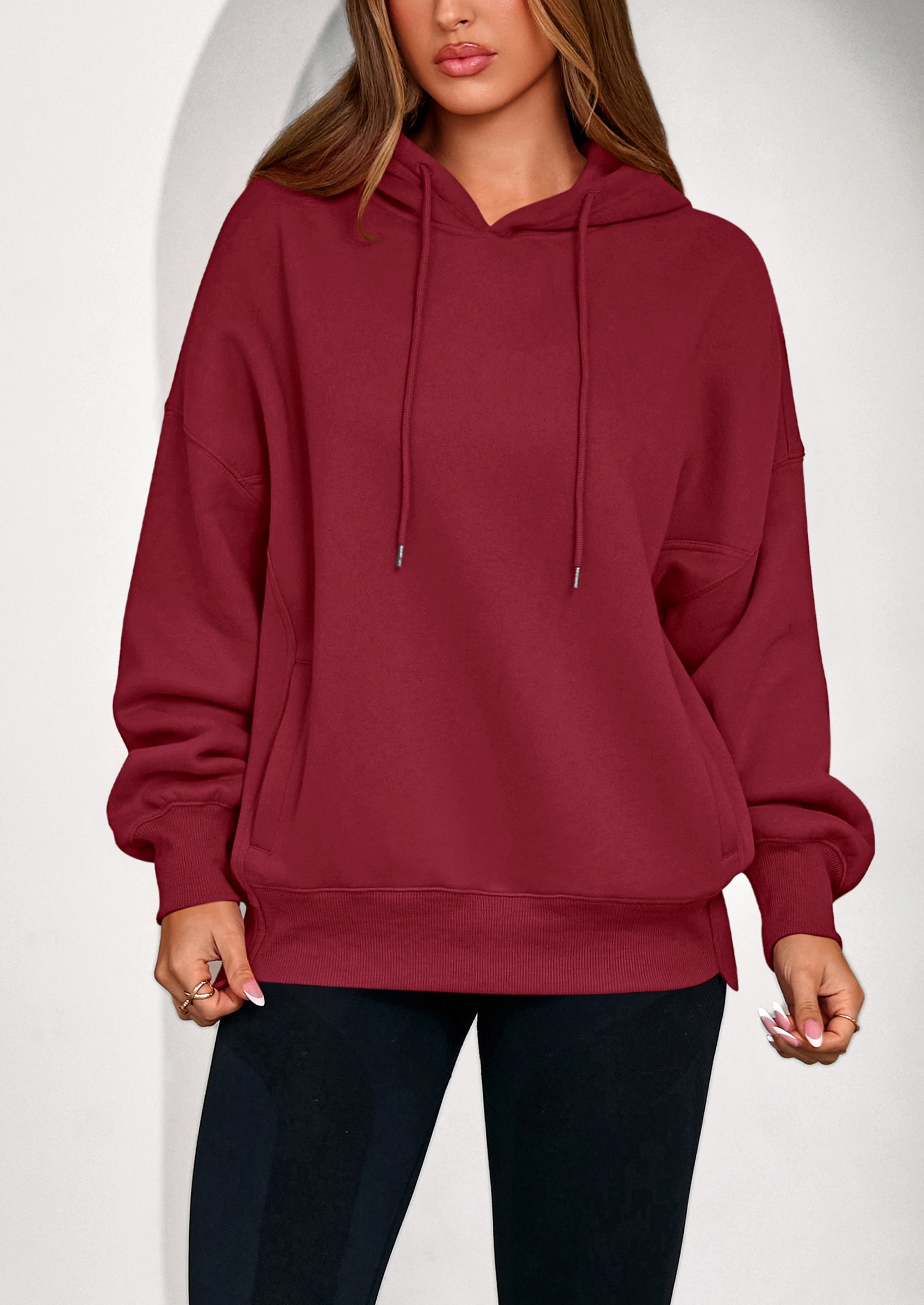 PRETTYGARDEN Womens Oversized Hoodies Sweatshirt Long Sleeve Loose Fit Going Out Tops Trendy Casual Fall Fashion Outfits