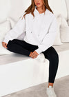 PRETTYGARDEN Womens Oversized Hoodies Sweatshirt Long Sleeve Loose Fit Going Out Tops Trendy Casual Fall Fashion Outfits