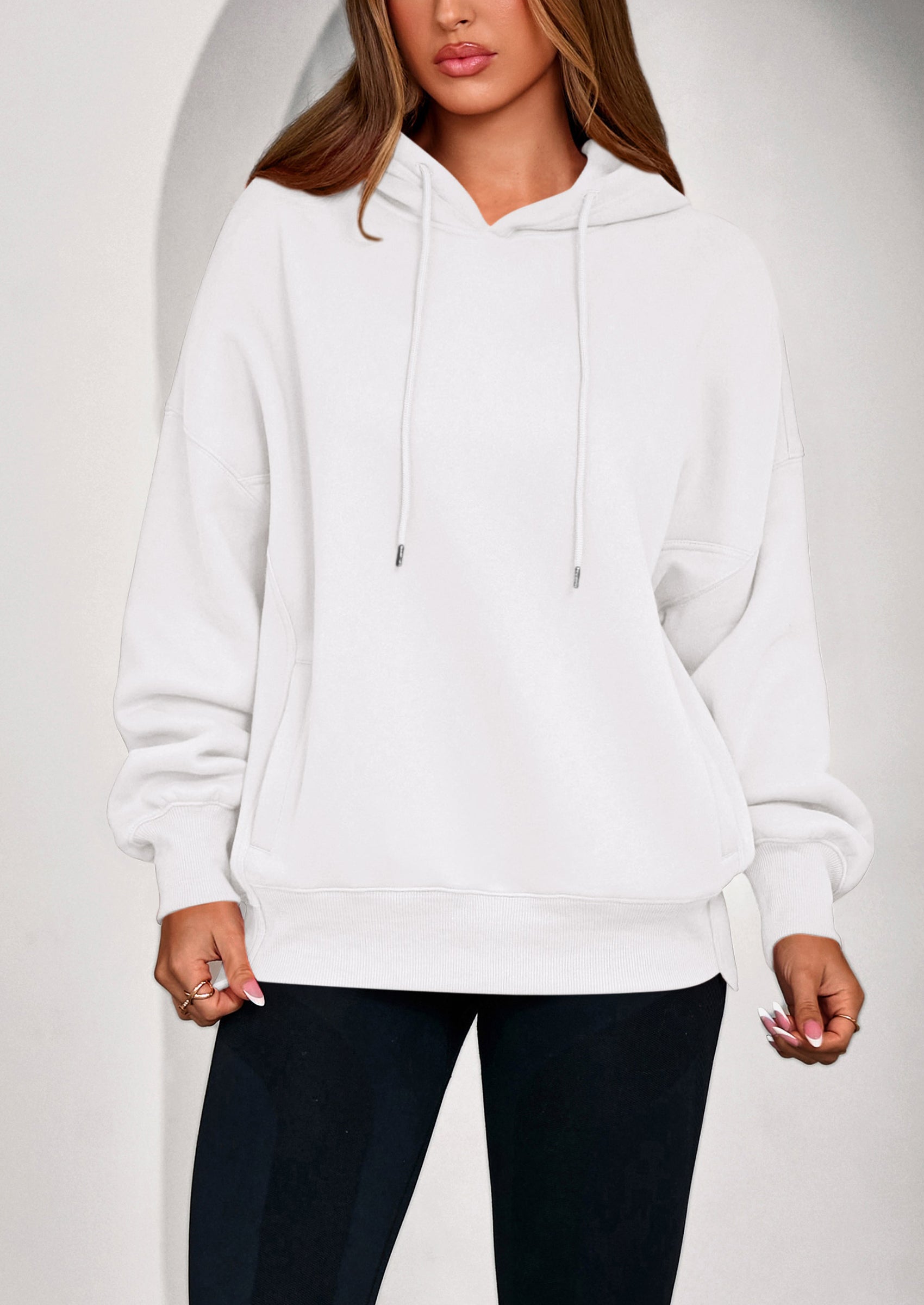 PRETTYGARDEN Womens Oversized Hoodies Sweatshirt Long Sleeve Loose Fit Going Out Tops Trendy Casual Fall Fashion Outfits