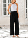 Wide Leg High Waisted Business Casual Work Pants