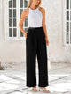 Wide Leg High Waisted Business Casual Work Pants