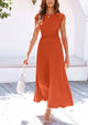Casual Knit Short Sleeve Crop Top High Waist Skirt 2 Piece Sets
