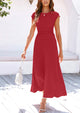 Casual Knit Short Sleeve Crop Top High Waist Skirt 2 Piece Sets