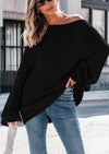 PRETTYGARDEN Women's Fall Oversized Sweaters Long Sleeve V Neck Dressy Casual Chunky Knit Loose Pullover Tops Winter Clothing