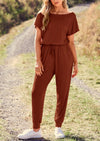 PRETTYGARDEN Dressy Off Shoulder Romper Spring Vacation Travel Lounge Outfits Clothes