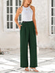 Wide Leg High Waisted Business Casual Work Pants