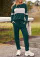 Long Sleeve Tracksuit with Long Pants Two Piece Sets