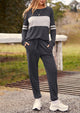 Long Sleeve Tracksuit with Long Pants Two Piece Sets
