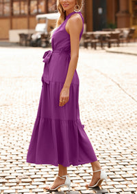 Sleeveless Halter Neck  Boho Dresses