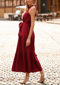 Sleeveless Halter Neck  Boho Dresses