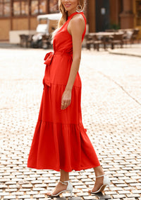 Sleeveless Halter Neck  Boho Dresses