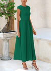 PRETTYGARDEN Women Summer Casual Patchwork Elegant Maxi Dresses