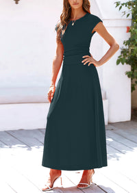 Casual Knit Short Sleeve Crop Top High Waist Skirt 2 Piece Sets