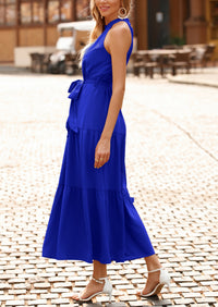 Sleeveless Halter Neck  Boho Dresses
