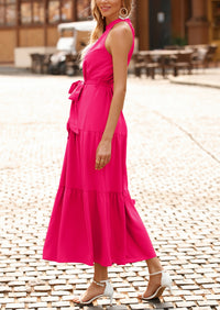 Sleeveless Halter Neck  Boho Dresses