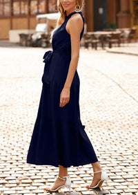 Sleeveless Halter Neck  Boho Dresses