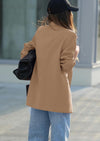 PRETTYGARDEN Fall Blazers for Women Business Casual Long Sleeve Lapel Pockets Dressy Suit Jackets Work Office Clothes