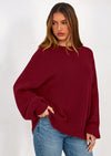 PRETTYGARDEN Sweaters for Women Fall Chunky Knit Long Sleeve Crew Neck Oversized Pullover Tops Winter Fashion Clothing