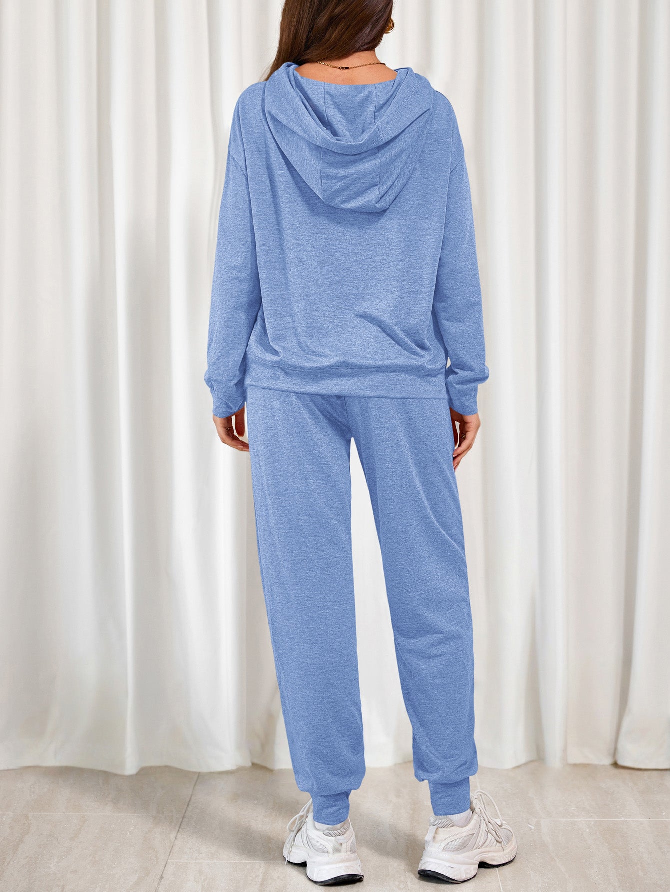 PRETTYGARDEN Women's Two Piece Outfits Sweatsuits Lounge Sets Hoodies Sweatshirt Joggers Sweatpants Fall Fashion Clothes