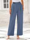 Wide Leg High Waisted Business Casual Work Pants