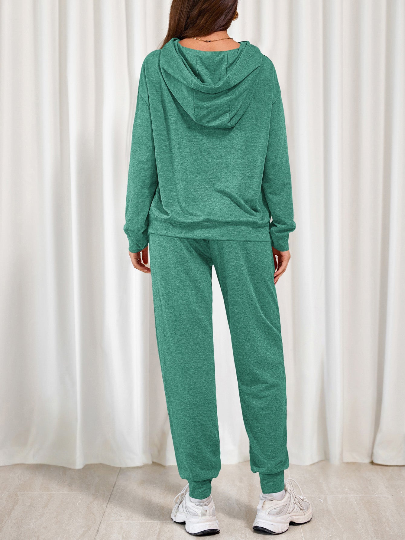 PRETTYGARDEN Women's Two Piece Outfits Sweatsuits Lounge Sets Hoodies Sweatshirt Joggers Sweatpants Fall Fashion Clothes