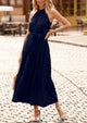 Sleeveless Halter Neck  Boho Dresses