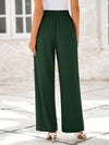 Wide Leg High Waisted Business Casual Work Pants