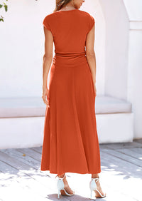 Casual Knit Short Sleeve Crop Top High Waist Skirt 2 Piece Sets