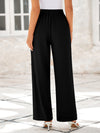 Wide Leg High Waisted Business Casual Work Pants